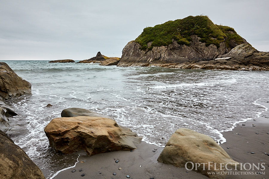 Rocks by Beach