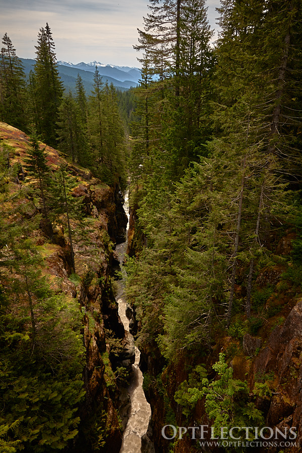 Box Canyon - 180ft down to the water
