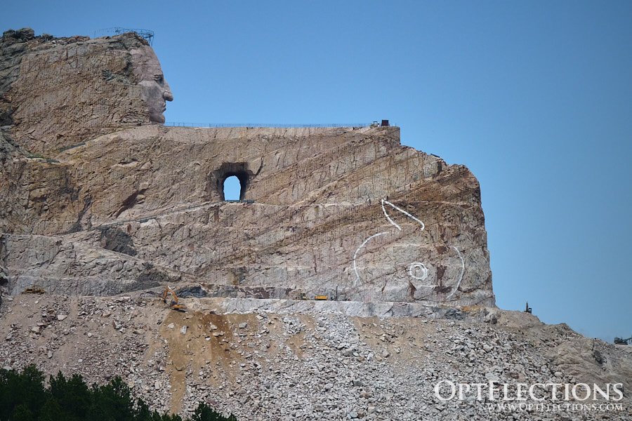 Crazy Horse Memorial and Mountain Monument