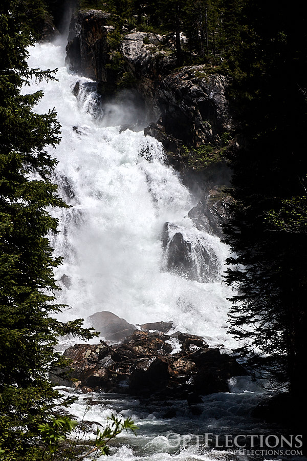 Hidden Falls west of Jenny Lake