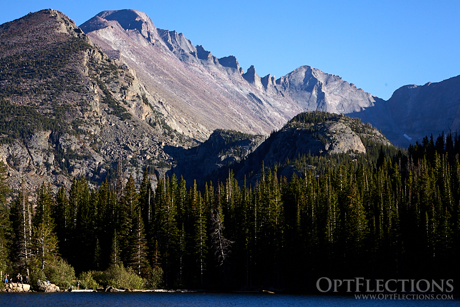 View of Longs Peak from Bear Lake