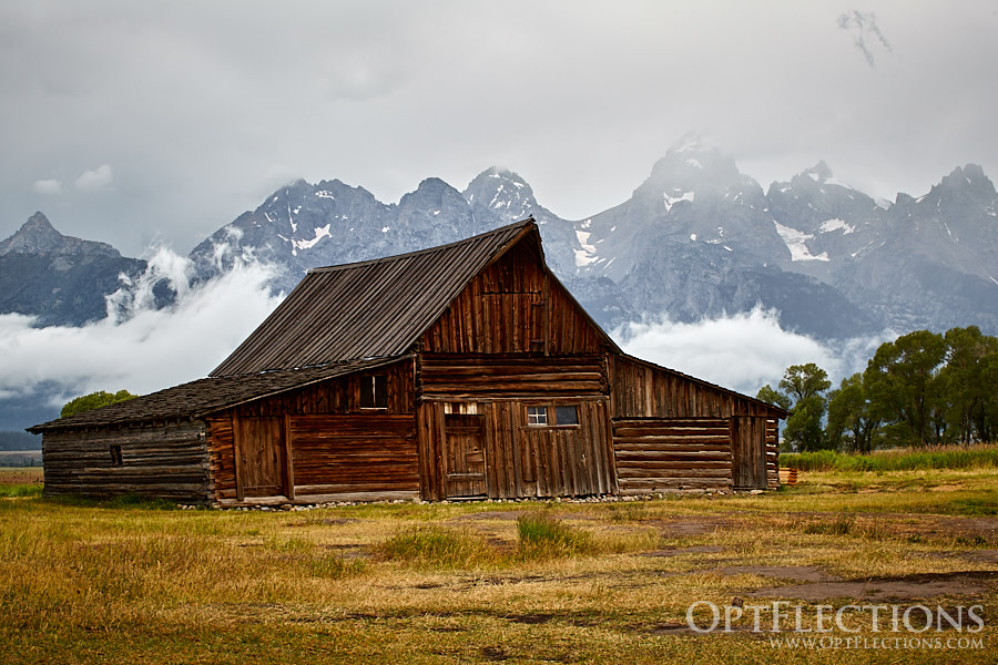 T.A. Moulton Barn on Mormon Row