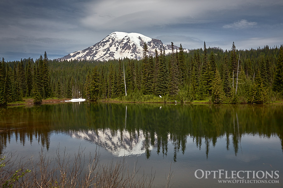 Mt. Rainier from Reflection Lakes